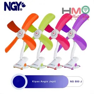 Kipas Angin Jepit Nagoya Mini Fan 3 in 1 Meja Dinding Jepit NG-580J