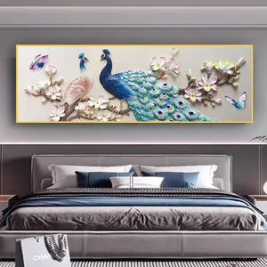 Lukisan Cetak Chinese Style Poster Tempel Hiasan Kepala Ranjang Tempat Tidur