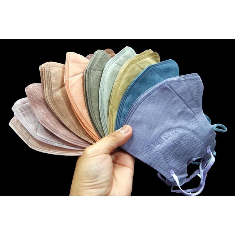 Masker Duckbill Mix Warna Dewasa Y&B Isi 50 pcs - COD - PROMO 1