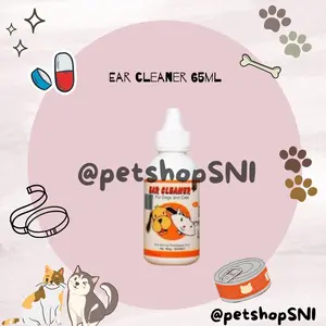 EAR CLEANER 65ML OBAT PEMBERSIH TELINGA KUCING TELINGA ANJING RAIDALL