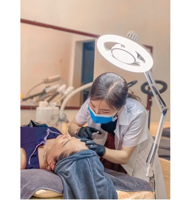 Đèn Trục Khuỷu Ánh Sáng 1 Màu - 3 Màu, Dùng Nối Mi, Phun Xăm, Spa - Siêu Sáng 3