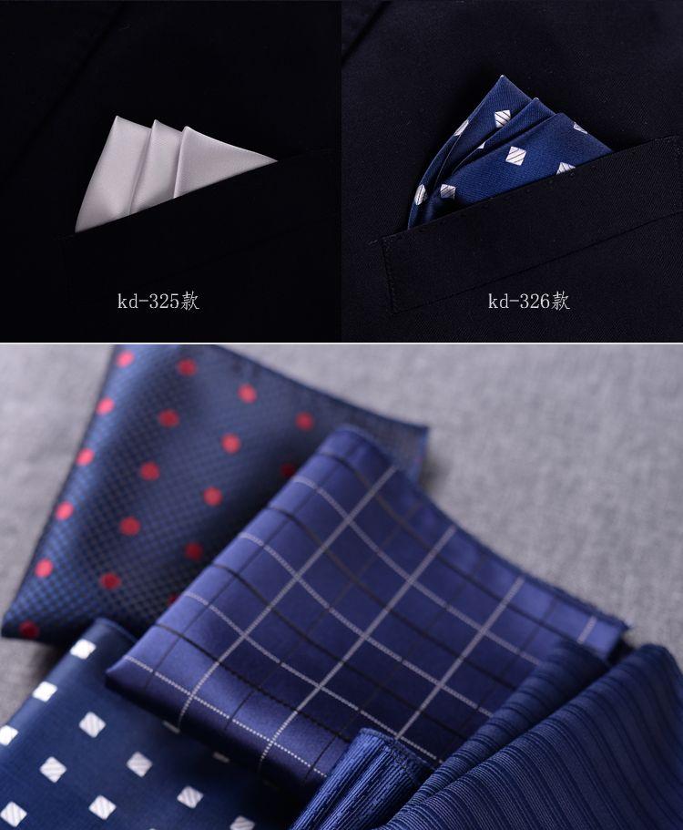 Product Introduction of [pocket square]Men's Western Pocket Square Business Wedding Red Square Scarf Wedding Handkerchief Chest Handkerchief Trendy Men's Accessories British 11