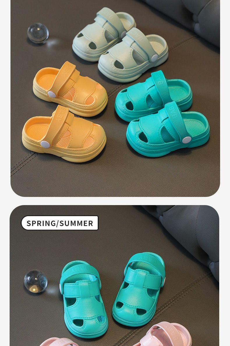 Product Introduction of Dép Lê Trẻ Em, Siêu Mềm, Chống Trượt, Thích Hợp Cho Mẫu Giáo, Thiết Kế Dễ Thương, Giày Khoét Lỗ Mùa Hè, Cho Bé Trai Và Bé Gái, Đế Mềm Cho Em Bé Và Trẻ Mới Biết Đi 22
