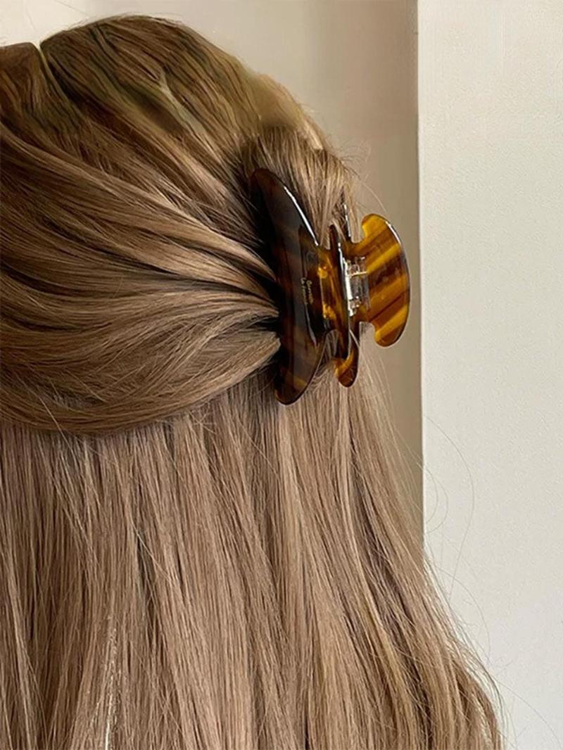 Product Introduction of Elegant Hair Claws, Fashionable Hair Accessories for Women & Girls, Minimalist Headwear Suitable for Thick Hair, Fashion Hair Accessories for Party, Daily Clothing Decor 7