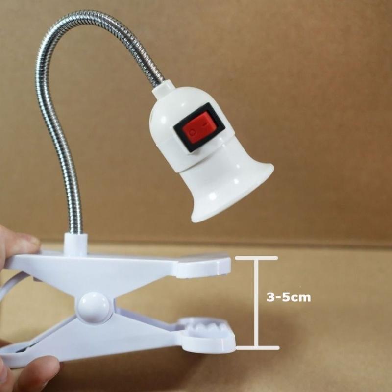 Adapter Converter Bulb Holder Bedside lampstand Lamp Base Light Socket Lamp Holder Clip lamp 3