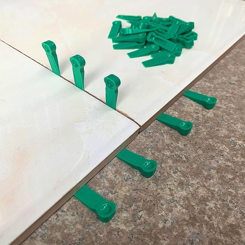 Product Introduction of Pengatur Jarak Baji Jubin Plastik, 100pcs, Boleh Digunakan Semula, Klip Meratakan, Pencari Lantai, Sesuai untuk Jubin Seramik dan Dinding, Alat Pembinaan Hardware 17