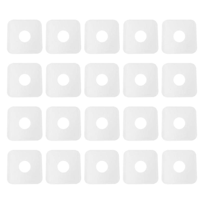 20x Vinyl Record Inner Sleeves White Inner Sleeves Record Sleeves Protection Covers 7