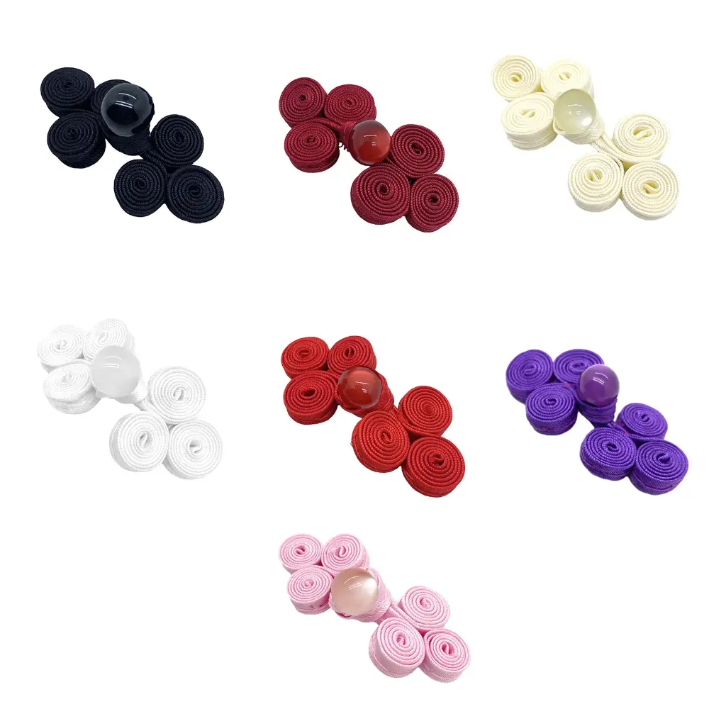 Chinese Knot Button Cardigan Buttons Knot Fastener Tang Suit Invitation Box DIY Handmade Clothing Accessory