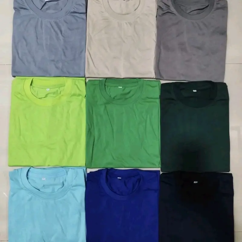 KAOS POLOS COTTON COMBAD KUALITAS DISTRO Katun Santai Polos Crew Neck Hitam Lembut Nyaman Pria Panjang Maroon Fit Coklat Putih 3