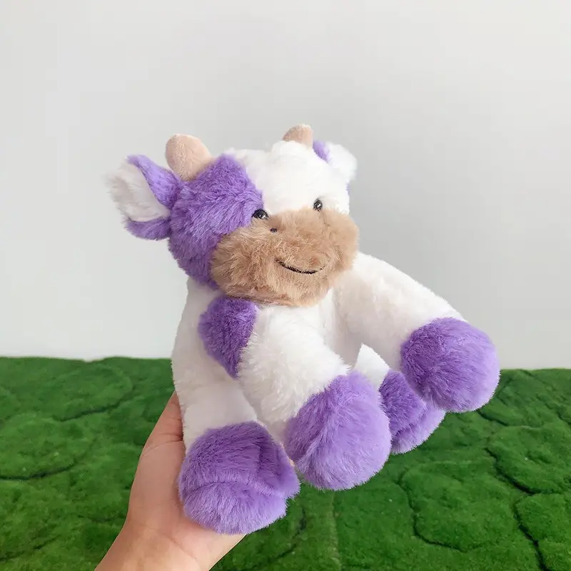 Cute Cow Design Plush Toy, Plush Animal for Home Decor, Christmas Gift, Stuffed Animal Toy Birthday Gift, Cute Sitting Cow Stuffed Animals, Cow Plush Stuffed, Animal Plushies, Summer Toy, Gift for Her, Girl's Gift 8