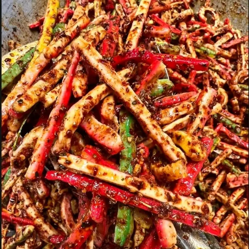 seblak kurupuk jaat/beton 500gr seblak kurupuk jaat/ beton 250 gr Cemilan Pedas Food