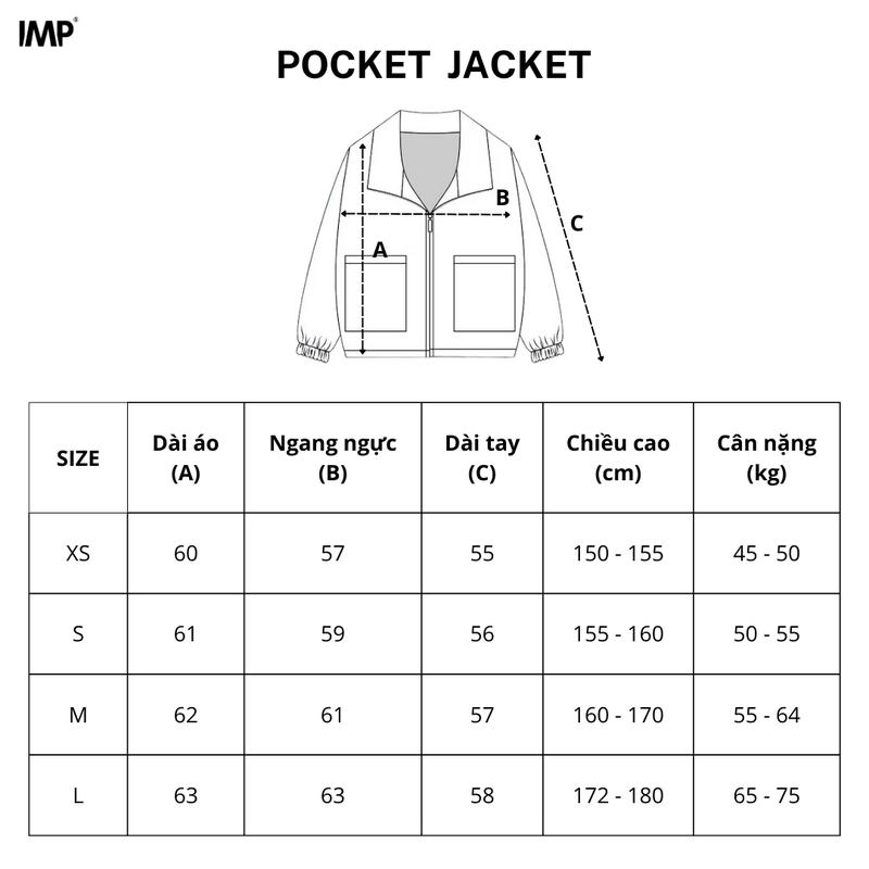Áo khoác Jacket Pocket basic vải umi dày dặn co giãn thoải mái ít xù nhăn  - Menswear 5