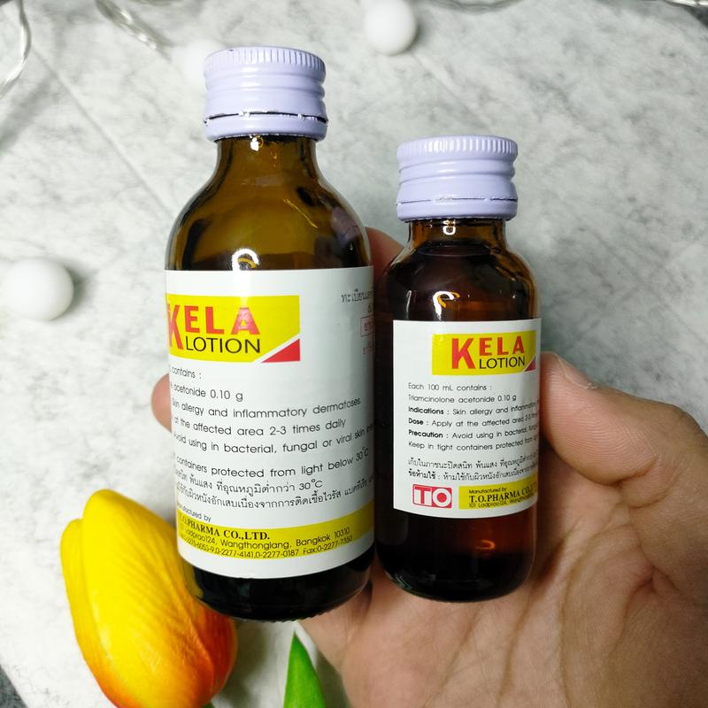  Kela Lotion Thái Lan Dành Cho Da Viên Chân Lông 30ml 60ml Dưỡng Body 