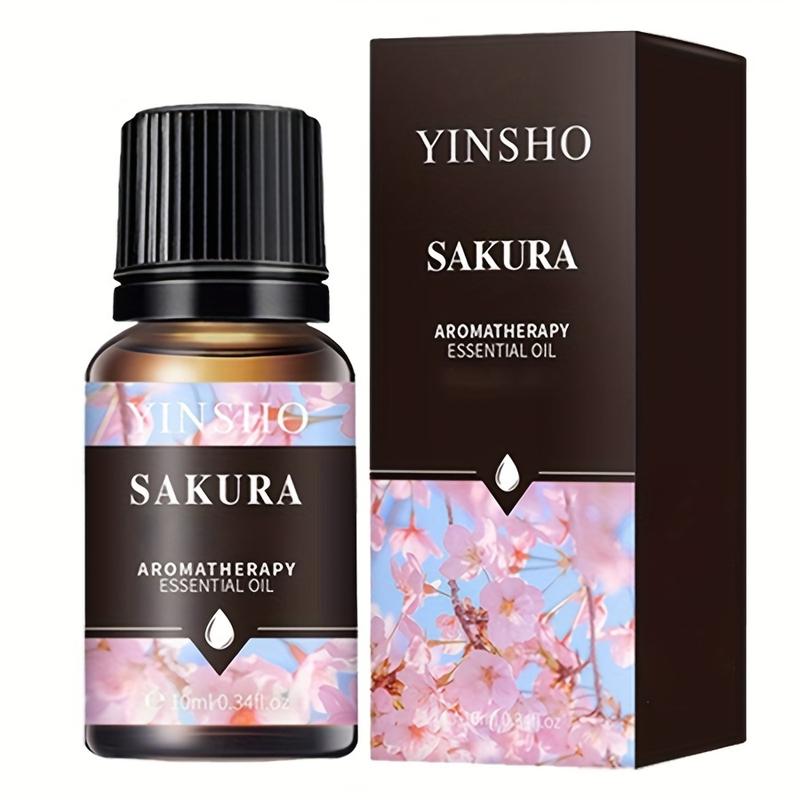 Product Introduction of Yinsho Aromatherapy Essential Oil Kit-0.34 Oz Pure Rose, Lavender, Jasmine Flower, and 0.34 Oz Natural Spring Rose Mint Mixture, Suitable for Massage, Skin Care, Relaxation-Body, Face, Hair, Eyelash Care Body Care Comfort Cosmetic 4