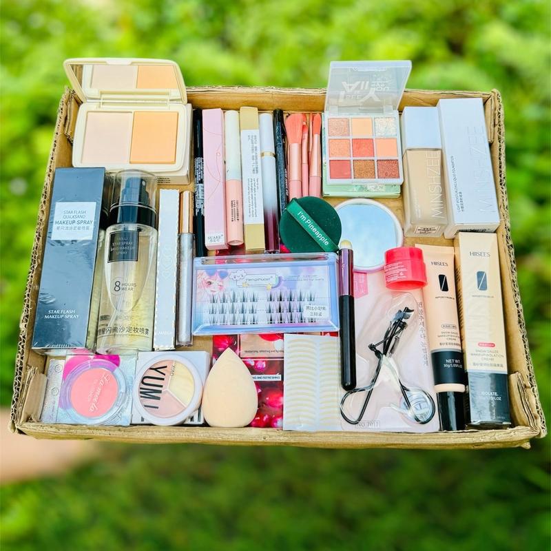 Bộ Trang Điểm 22 Món L2.1 Makuep Cơ Bản Cho Nữ Mới Học Trang Điểm Đầy Đủ Các Món Mỹ Phẩm Che Khuyết Điểm Phấn Phủ Nước Tẩy Trang Bảng Phấn Mắt Son Môi Cosmetic Women
