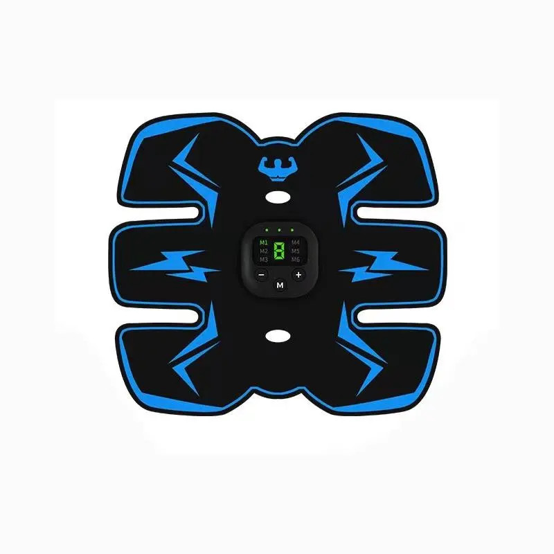 USB Rechargeable Abdominal Muscle Training Machine, Pulse Abdominal Sticker, Sports Abdominal Sticker, Muscle Training Tool for Home Gym