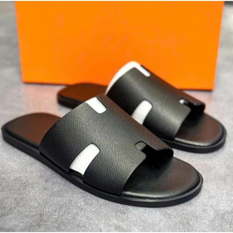Dép Chữ H Nam Nữ Cao Cấp Da PU Cao Su Non Siêu Êm Ái - Slipper 0