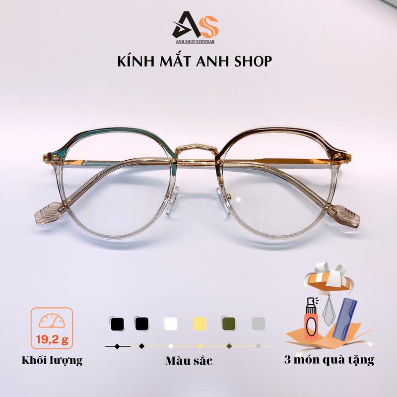  Gọng kính vuông lục giác trẻ trung nam nữ 9532A 