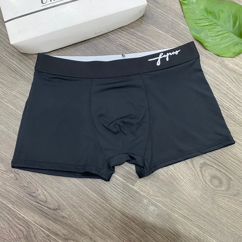 [Mua 6 tặng 1] Quần Sịp Đùi Nam Quần boxer Chữ Ký Cạp Dệt  Chất Vải Thun Lạnh Co Giãn Đa Chiều Quần boxer/quần Menswear 6