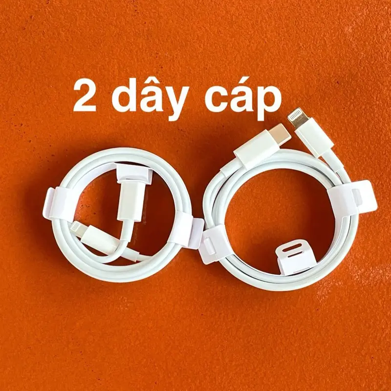 Combo 2 dây cáp 20w sạc ip cho các dòng máy từ ip6 đến ip 14 prmx hỗ trợ sạc nhanh Sạc Điện Thoại Phụ Kiện Phone Sạc Điện Thoại Phụ Kiện capsacnhanh  20w
