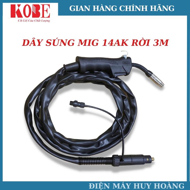  Bộ dây hàn mig không dùng khí 14ak dài 3m và 5m 