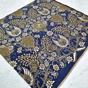 BATIK DOBI/DOLBI warna NAVI SOGAN / BATIK SOLO SRAGEN / P 2.40m x L 1.15m Kain