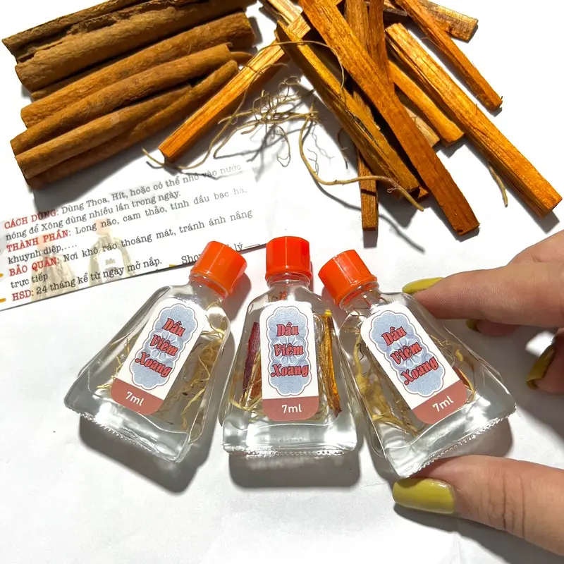 Combo 3 chai dầu trắng ủ thảo dược 7ML 2
