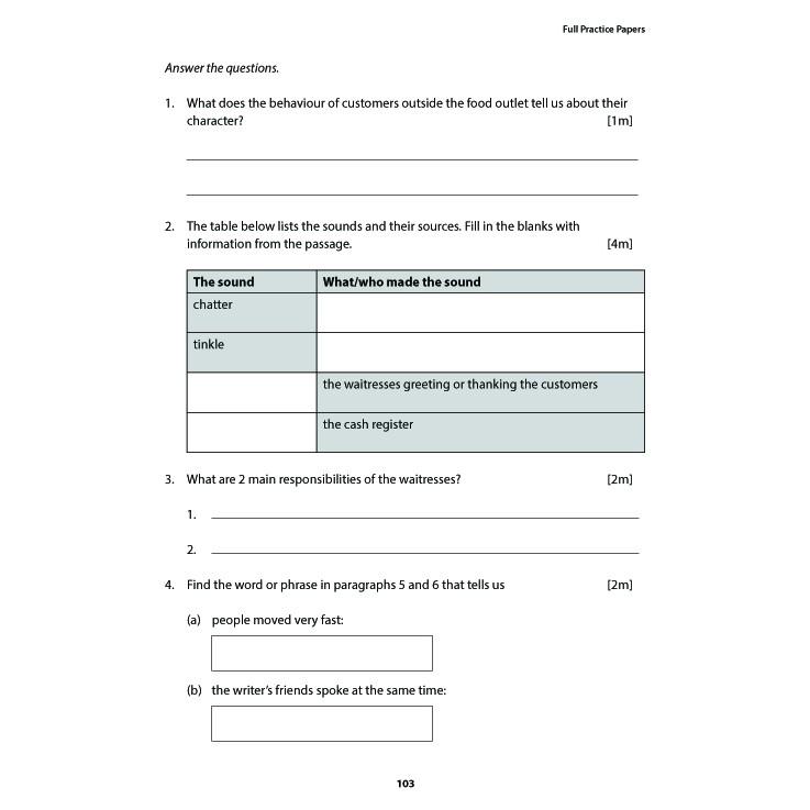 Product Introduction of 100% Quality Primary 5 Master Comprehension (OpenEnded) / Singapore Syllabus/Assessment Book 5