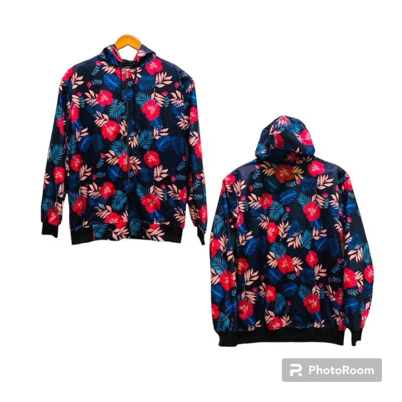 Product Introduction of JAKET RUNNING FULL PRINTING JAKET GOWES JAKET MOTIF BUNGA JAKET OLAHRAGA UNISEX Sport 2