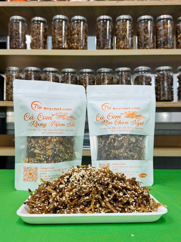 Cá cơm rim mắm nhĩ 200g Bếp Chú 7