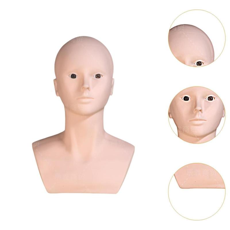 Product Introduction of Mannequin Bald Head Display for Wig Making Styling Professional Wig Holder 2