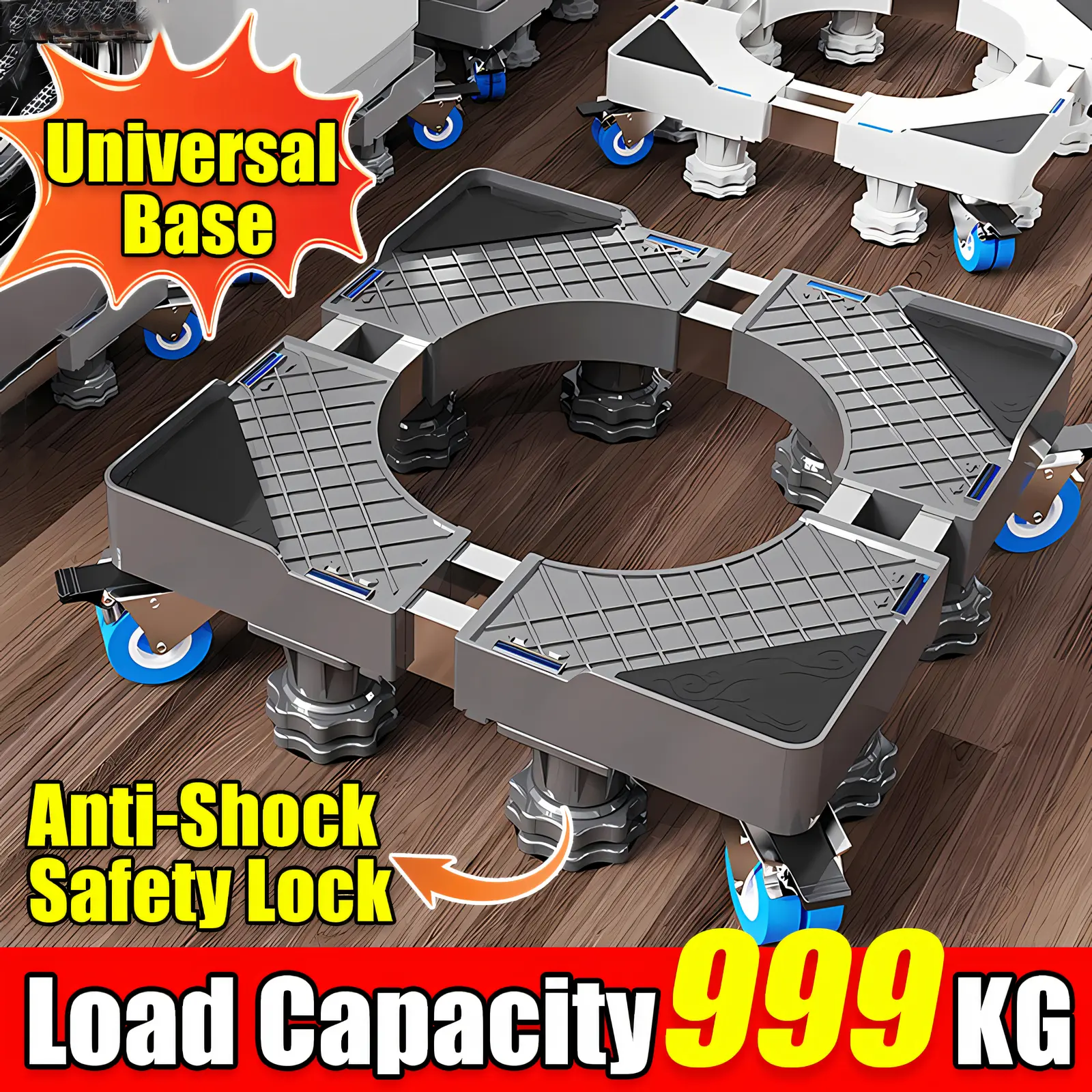 Yisimoer Universal base Washing Machine Stand Refrigerator stand Load ...