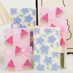 album photocard 240-120 Slot/album foto polaroid 2R/idol kpop photocard holder/Waterproof Buku Album Motif Buah Lucu-Miss Art