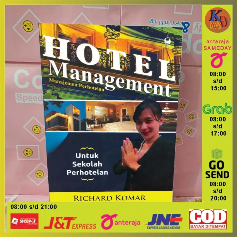 Hotel Management Manajemen Perhotelan untuk Sekolah Perhotelan - Richard Komar 0