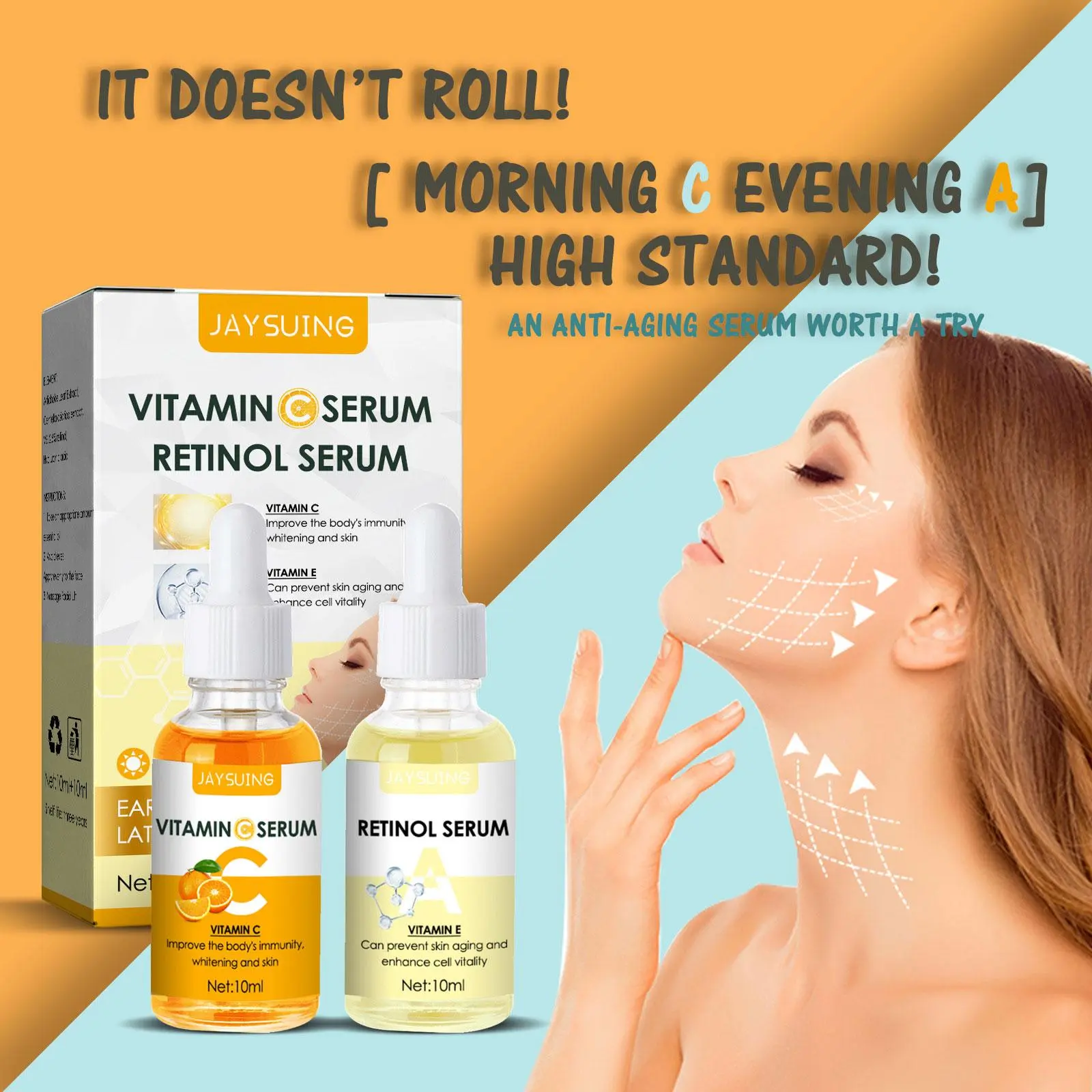 Combining Early C and Late A for Youthful Skin A Powerful AntiAging Essence to Diminish Z1X9