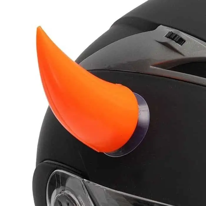 Tanduk Helm Silikon - Helmet Devil Horn Sucker Suction Cup Silicone 1