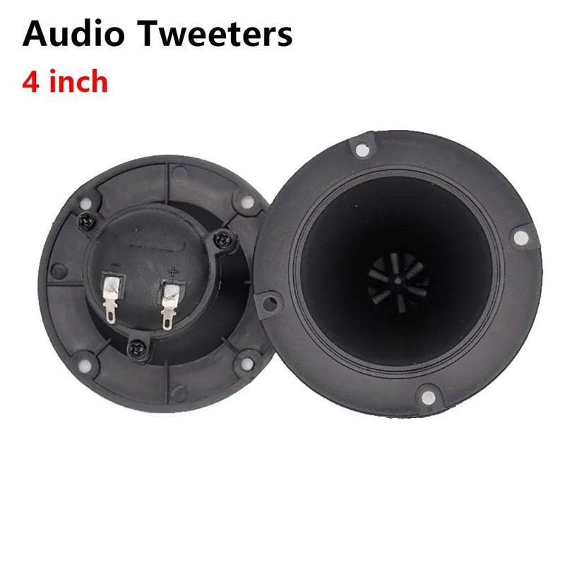 BRIGHTENEXT 1/2 cái Mới 96mm Loa tweeter âm thanh Áp điện Âm bổng Loa Piezo Gốm…