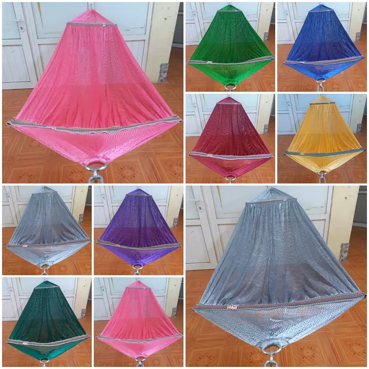 võng lưới lớn cán thép A60 loại dày nằm rộng dãi thoải mái(sản phẩm chỉ có võng chưa có khung võng)