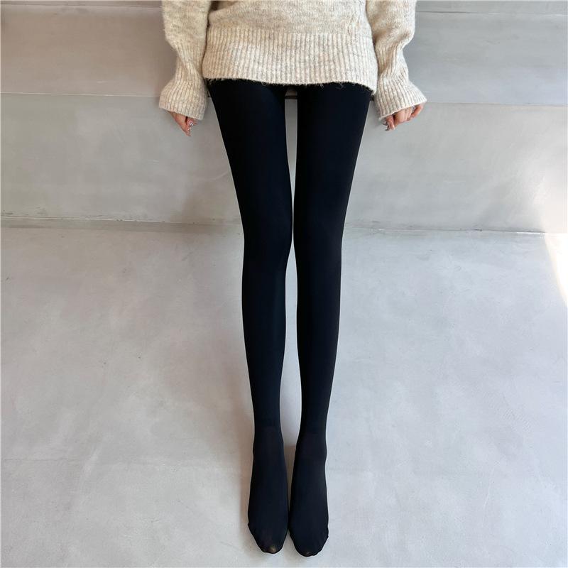 Autumn and Winter New Water Light Pants Artifact Outer Wear Nude Feel One-Piece Trousers Single Layer Fresh-Colored Pantyhose Women's Leggings Wholesale 7