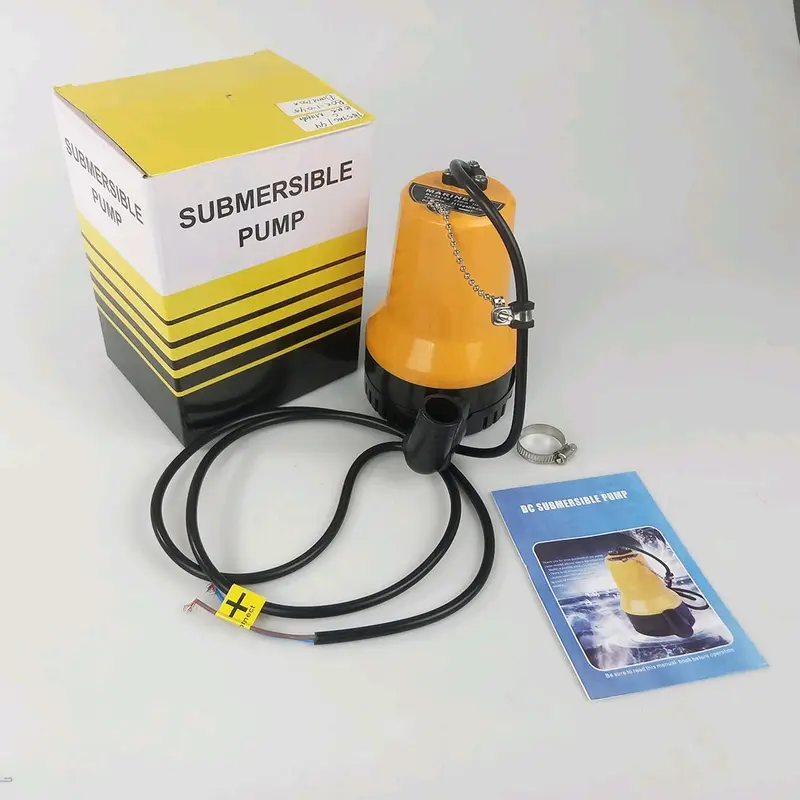 Pompa Air Celup Dc 12V Pompa Celup Dc 12 V  Kolam Sumur Bor 70 liter per menit Submersible Pump 0