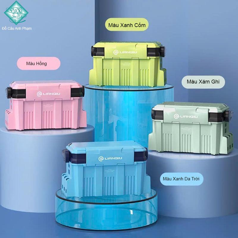 Thùng Đựng Đồ Câu Cá Nhiều Công Dụng LIANQIU Mẫu Mới Trọng Lượng Nhẹ TC-13 Fishing Đi Câu Bắt Cá Nam