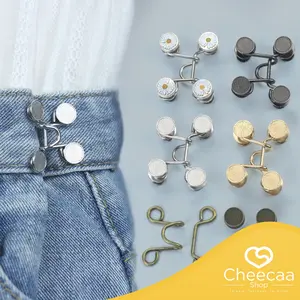 Kancing Pengait Pengecil Celana Jeans Adjusable Pengecil Celana Jeans