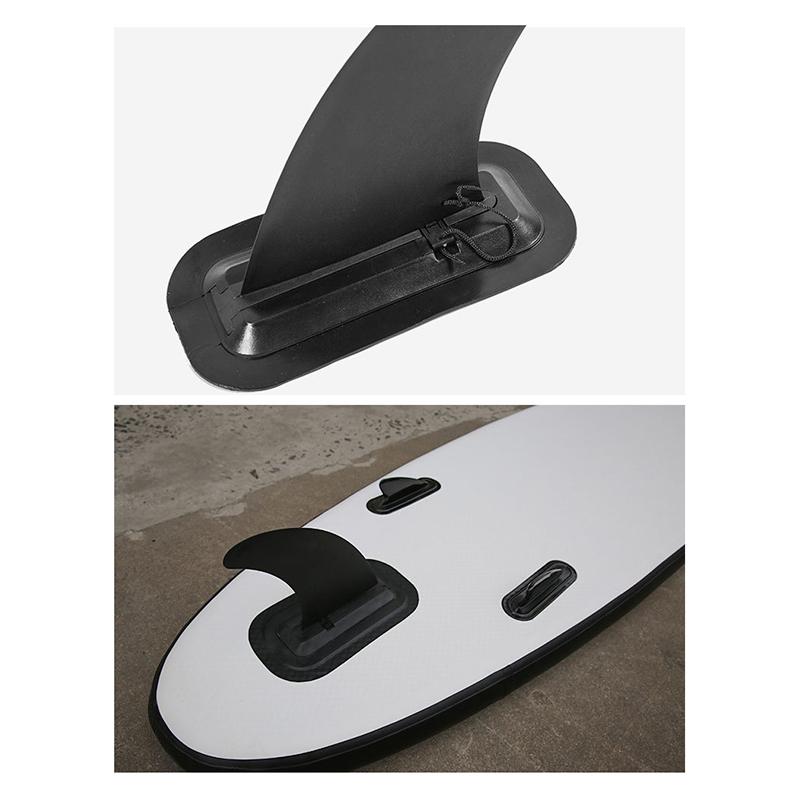Product Introduction of Surfboard Paddleboard Snap-On Tailfin Boat Sup Slide-In Large Fins Removable Splitter Rudder 19