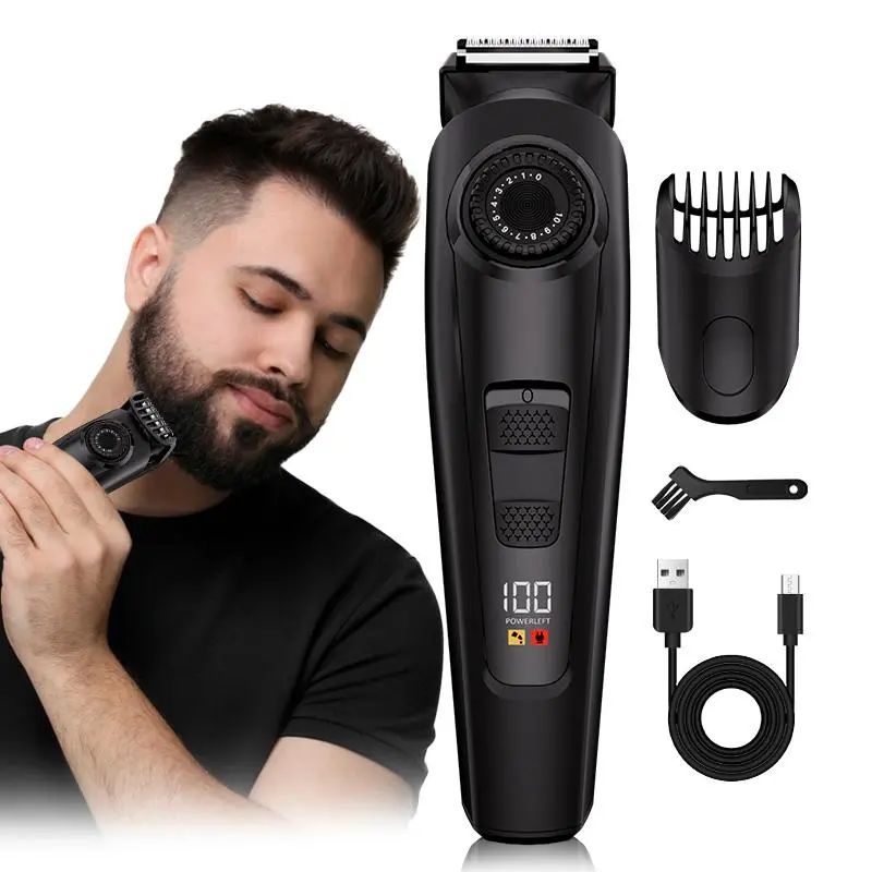 Multifunctional Men's Body Hair Trimmer, USB Rechargeable Electric Razor, Beard Trimmer, Hair Trimmer for Home Salon Use 0