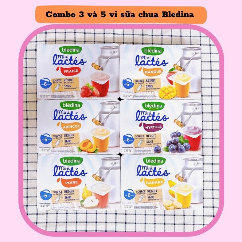 Combo 3 và combo 5 sữa chua Bledina 0