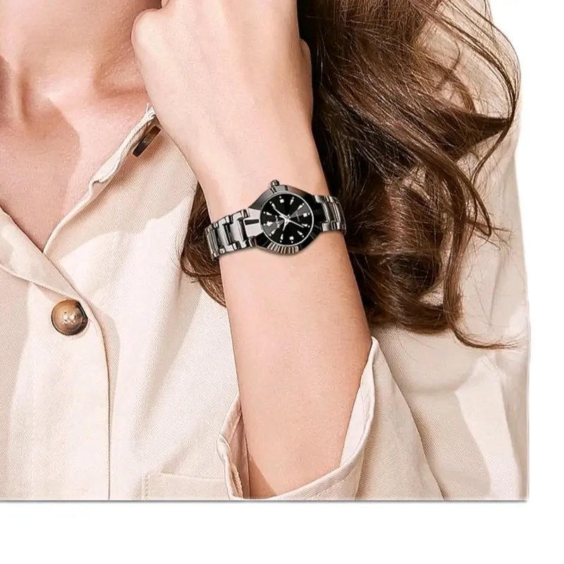 Jam Tangan Wanita AOKEYO Original Stainless Berlian Elegan 2