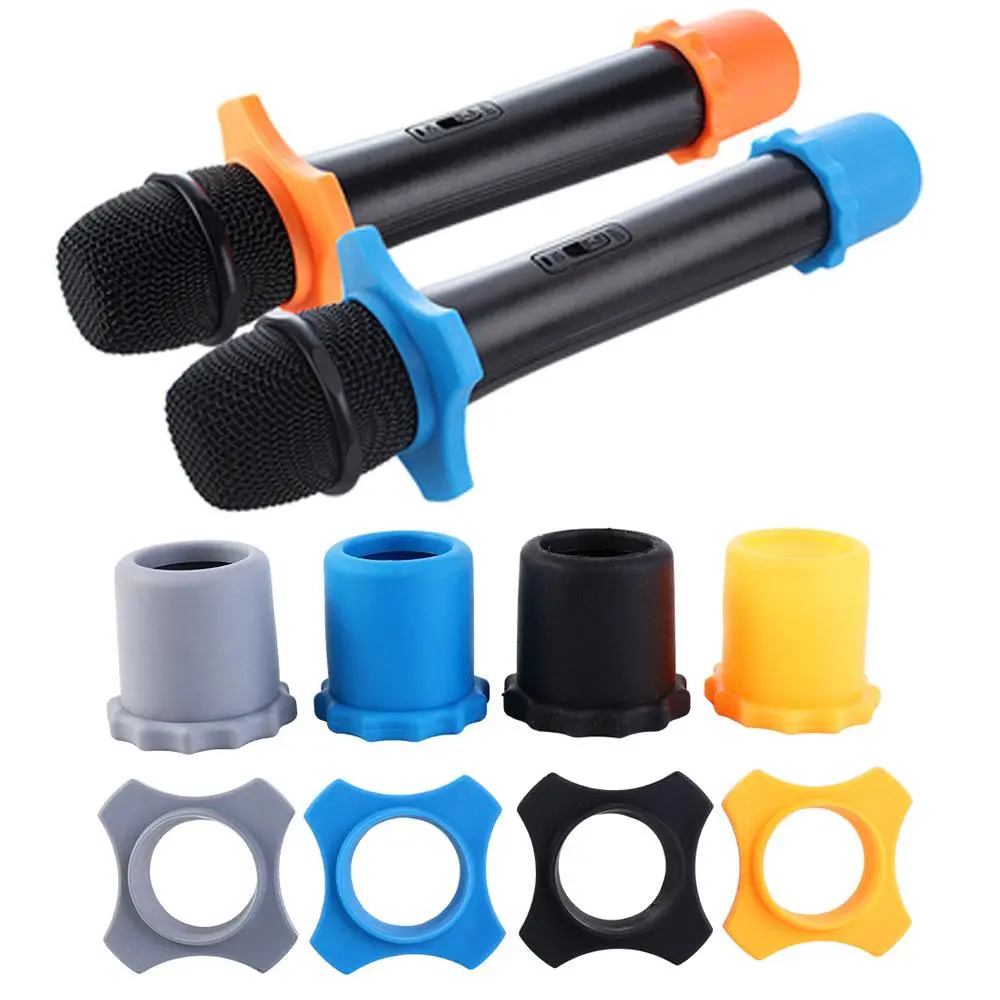 Phụ Kiện Cho Mic BBs, Tay Áo Chống Lăn Bằng Silicon, Giá Đỡ Micro Chống Rung, Vòng Silicon, Thanh Đáy, Vòng Bảo Vệ Mic