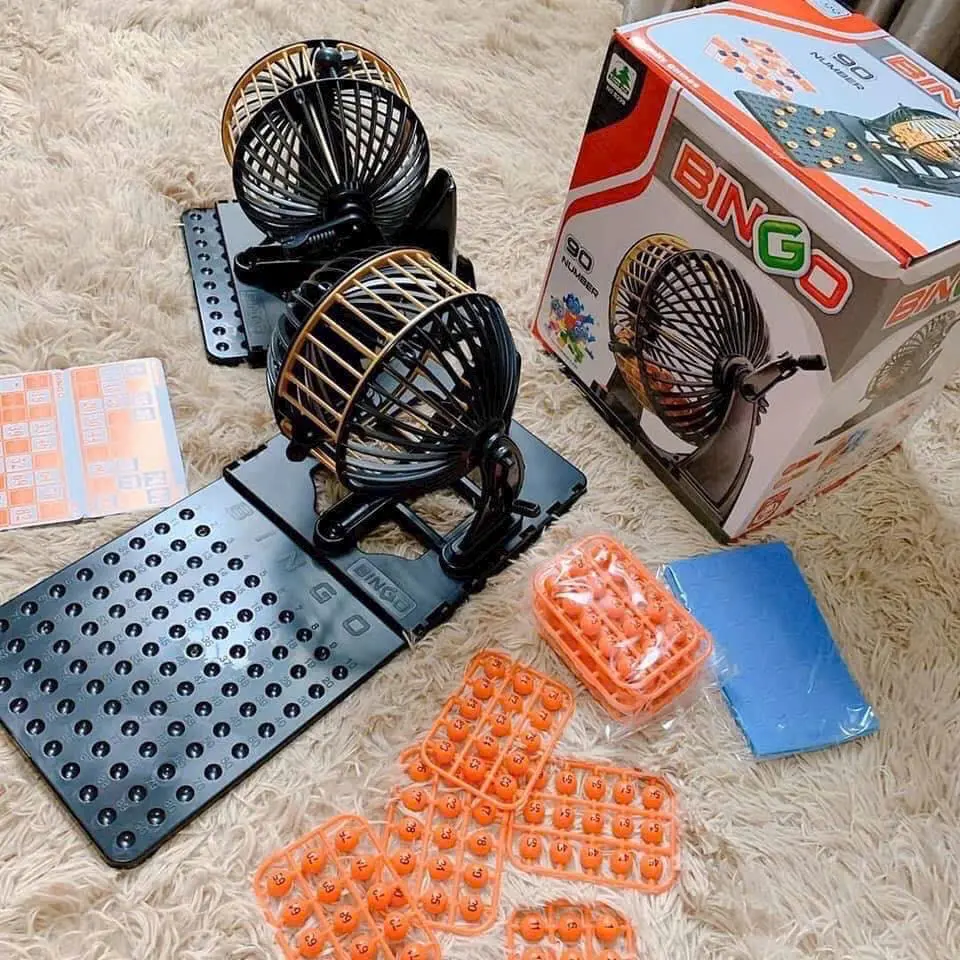 ĐỒ CHƠI LOTO PINGO 8229 90so ( 48 tờ dò)