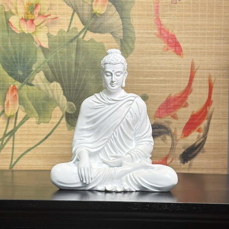 Tượng Phật Thích Ca Ngồi Thiền Cao 25cm Trang Trí - Tuệ Nga