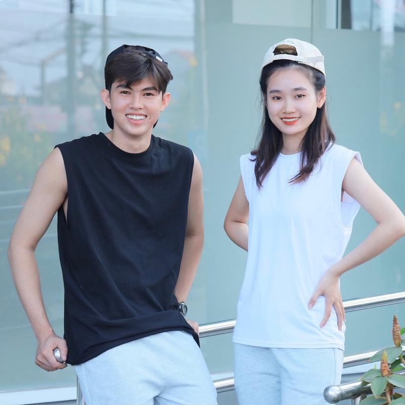Product Introduction of Zoozoo - Áo TANKTOP local brand ba lỗ trơn đen trắng Nam Cổ Tròn 1